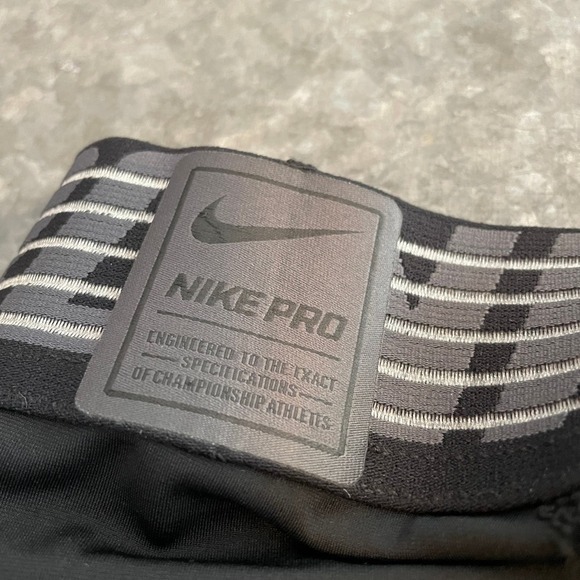 NWT Nike HyperStrong Padded NBA Player Issue Compression Shorts Black XXL 881966 - Picture 6 of 14